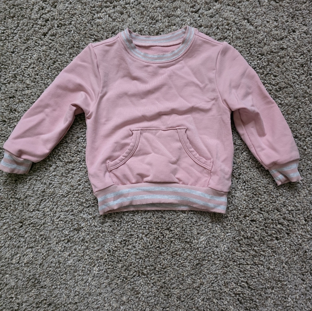 Little Sleepies Pink Kids Sweatshirt